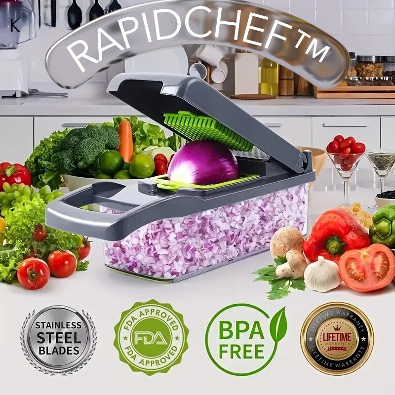 💥 RAPIDCHEF™ – Cocina rápido, más tiempo para ti y tu familia.